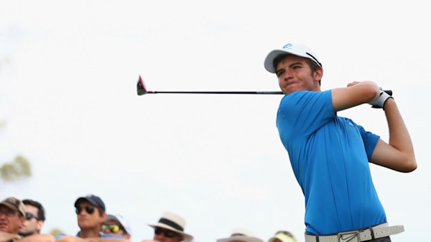 Australian Masters golf: Ryan Ruffels ruffles Adam Scott's feathers