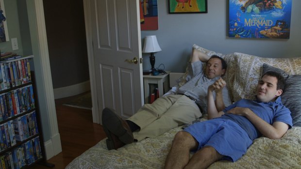 Ron Suskind (left) and his son Owen reveal how they have dealt with autism in <i>Life, Animated</I>.