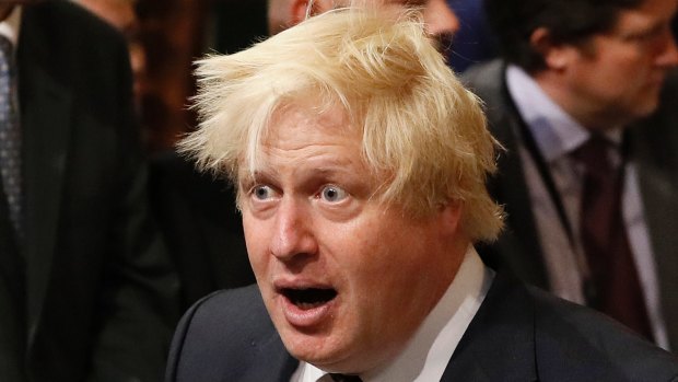 British Foreign Secretary Boris Johnson has said the EU can 'go whistle' for a financial settlement of up to 100 billion euros. 