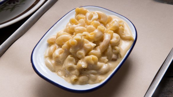Some sides may be on the sweet side, but the mac and cheese is pitch-perfect.