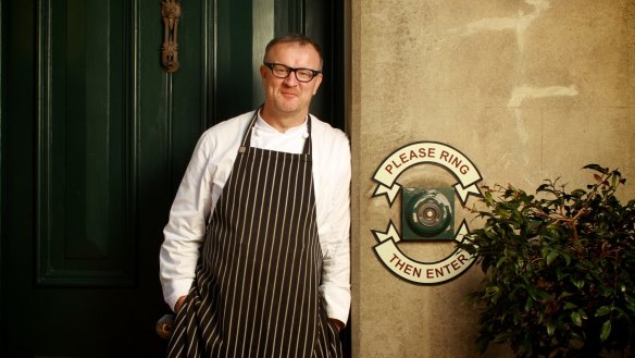 Michael Ryan outside his award-winning restaurant, Provenance, which is having a makeover. 