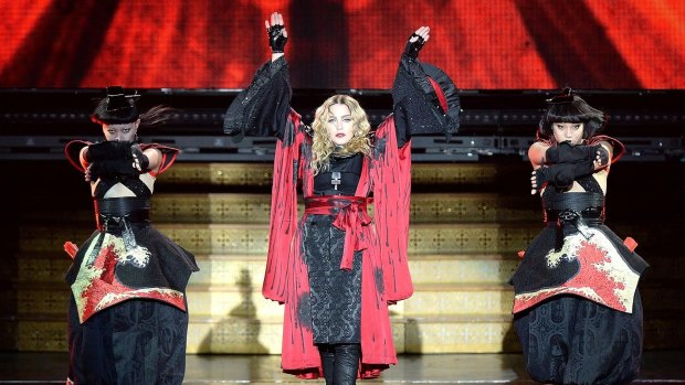Madonna performed recently in Brisbane as part of her Rebel Heart Tour.