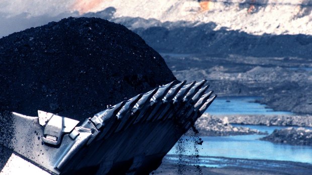Hunter Valley open cut coal mine