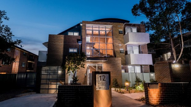 12 Weigand Avenue, Bankstown, the property comprises 38 studio apartments and is 100 per cent leased.