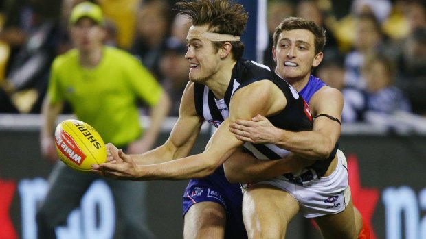 Collingwood can build a forward line around Darcy Moore, says coach Nathan Buckley.