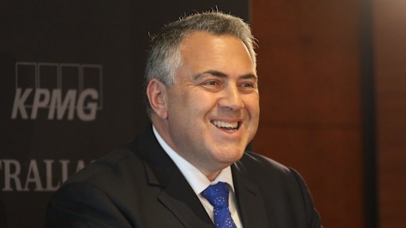 Treasurer Joe Hockey said government spending hadn't been brought forward deliberately.