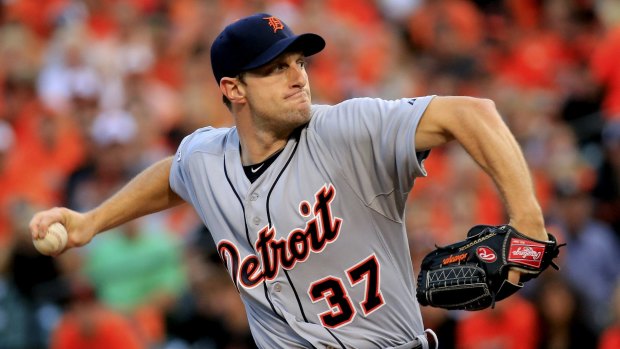 Getting paid: US baseballer Max Scherzer will sign a US$210 million contract with Washington Nationals.