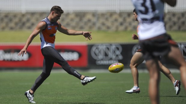 One for all: GWS Giants acting captain Stephen Coniglio is the "ultimate team man".