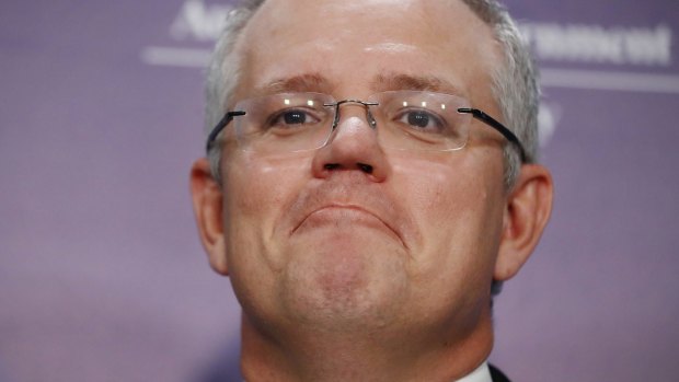 No room: Treasurer Scott Morrison says entry to the budget lock-up will be restricted to professional news organisations this year.