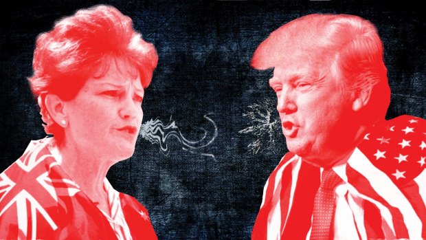 The Australia Post CEO says answers are needed, but the ones offered by Pauline Hanson and Donald Trump aren't good enough. Illustration: Dionne Gain