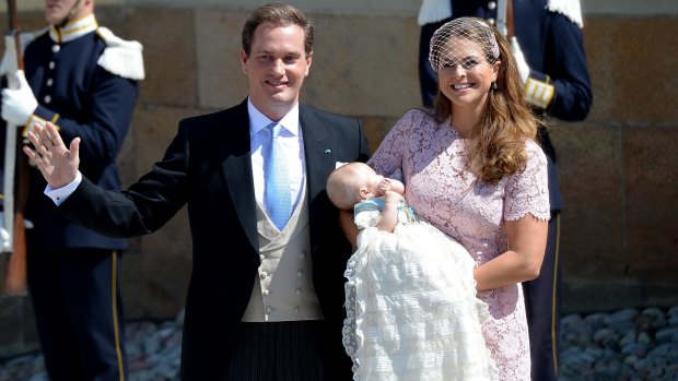 Princess Madeleine of Sweden and her husband Christopher O'Neill welcomed their first baby in February.