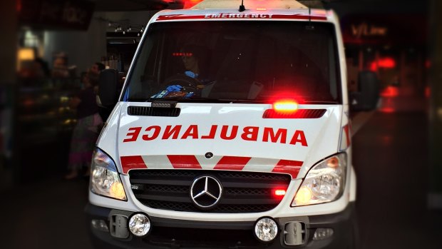 Ambulance crews attended a fatal collision in Bruarong, near Yackandandah, on Saturday.