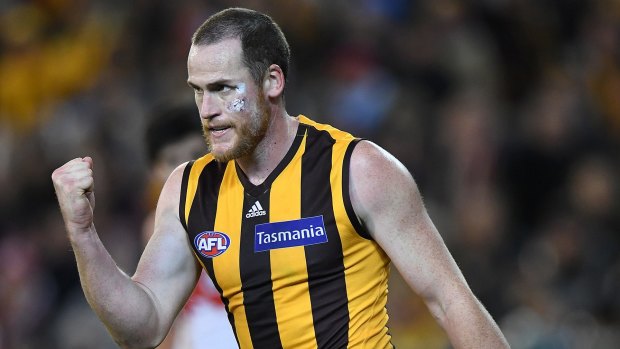 Jarryd Roughead will play his 250th game on Sunday.