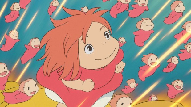 <I>Ponyo</I> is a fairytale about a fish who becomes a little girl.