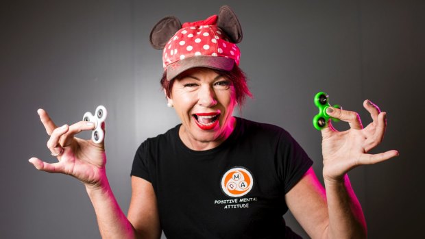 Christine Thomson will open seven pop-up stalls at shopping centres across the ACT to cater to Canberra's fidget spinner obsession.
