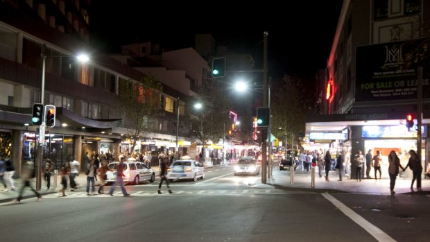 The Kings Cross precinct, once a busy nightlife hub, has been most affected by the lockout laws.