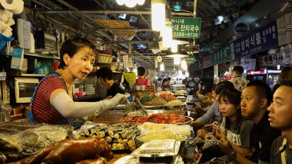 Clique September Challenge: Shoot the Chef. Finalist. Congratulations Todd Kennedy. "Dongdaemun night markets, Seoul, Korea."