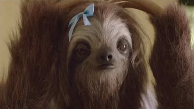 The "Stoner Sloth" campaign has attracted attention around the world.