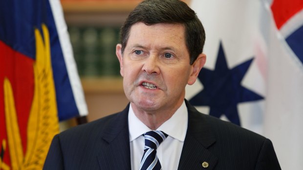 Kevin Andrew announces that he will has been sacked as Defence Minister.