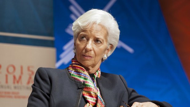 IMF chief Christine Lagarde has repeated her plea to US Fed chair Janet Yellen to hold off raising interest rates. 
