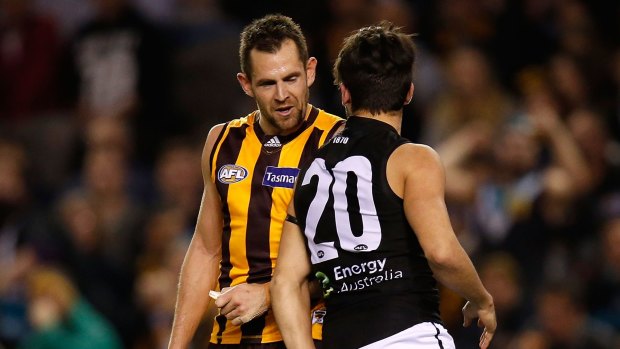 Luke Hodge is set to miss the rest of the home and away season.