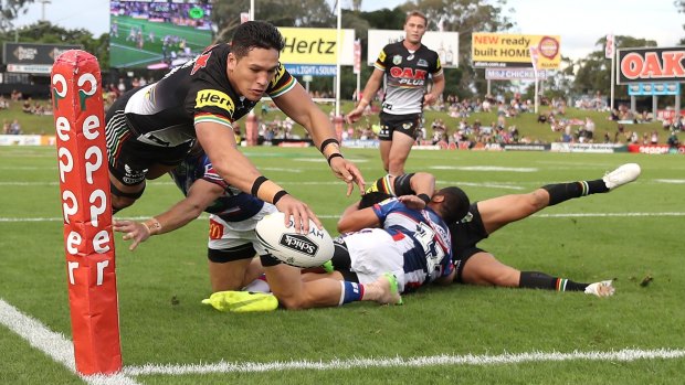 Sign on the Line: Dallin Watene-Zelezniak resigns as one of the forces of Penrith's backline.