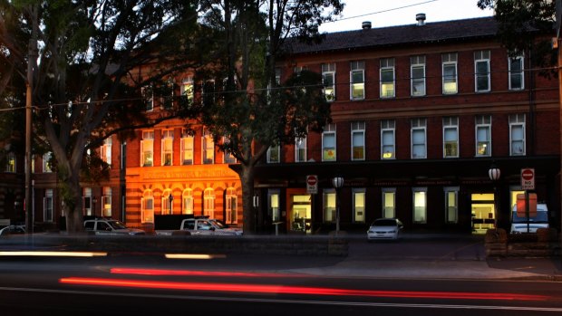 Royal Prince Alfred Hospital, where car parking problems could have a serious effect on staff numbers.