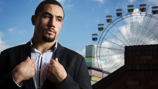 UFC fighter Robert Whittaker has turned his life around and has a shot at a UFC title. 