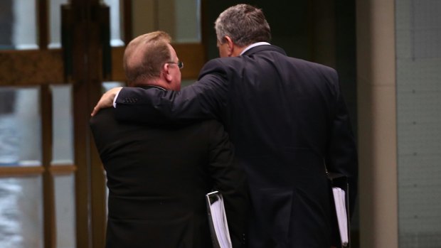 Treasurer Joe Hockey has handed over the reins to Mr Bilson.