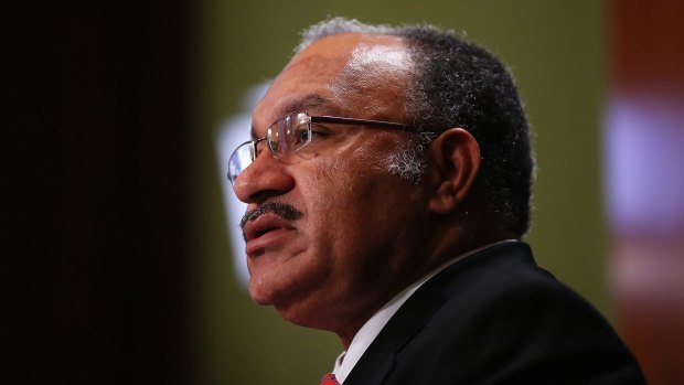 Papua New Guinea Prime Minister Peter O'Neill.