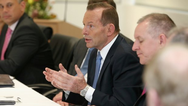 Tax reform: Prime Minister Tony Abbott prefers an increase in the GST. 