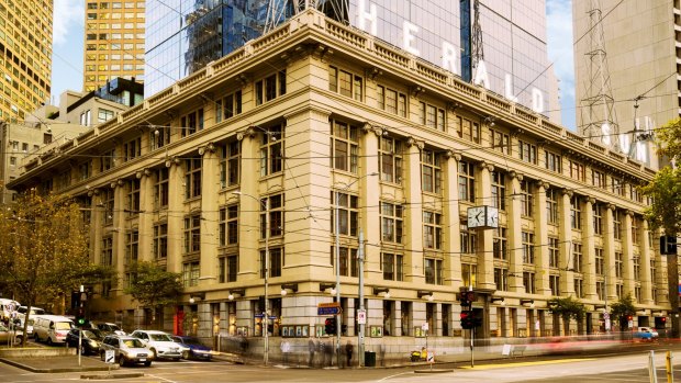 Investor Keppel REIT has bought three titles on the corner of Exhibition and Flinders streets.