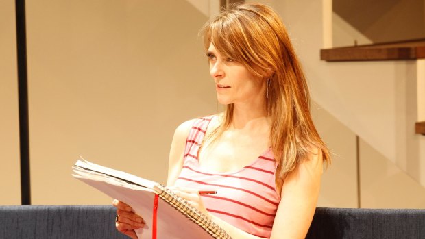 Kat Stewart (Emily) in the Melbourne Theatre Company Production of Disgraced.
