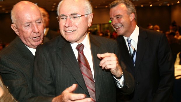 Offered advice: Former PM John Howard.