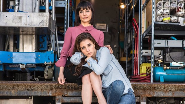 Toxic, co-dependent, loving, brilliant: The relationship between Quinn (Constance Zimmer) and Rachel (Shiri Appleby) is at the heart of <i>UnREAL</I>.