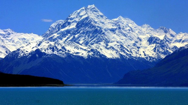 A view of Mount Cook: many have lost their lives on the peak.