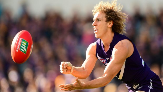 Departing Dockers forward Chris Mayne 