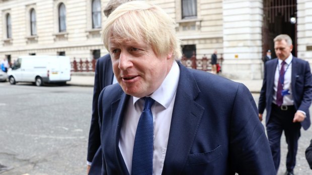 Boris Johnson described the immigration order as "divisive and wrong". 