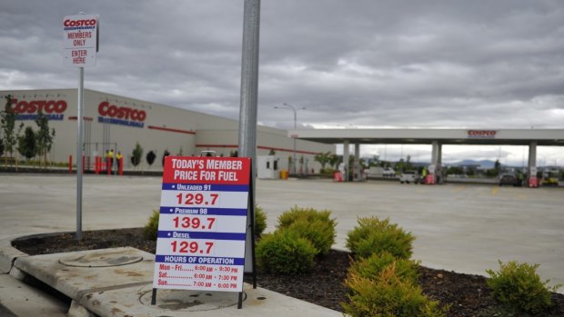 Costco fuel station opens in Canberra
