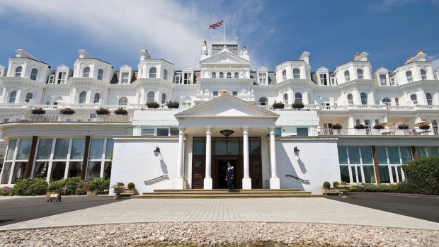 Eastbourne's Grand Hotel, aka the White Palace.