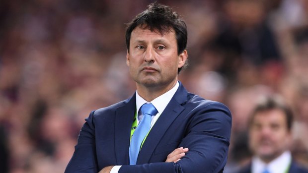 Dark days: Laurie Daley's tenure as Blues coach is on tenter hooks.