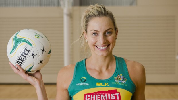Fired up: Laura Geitz says the Firebirds have received a savage reality check.