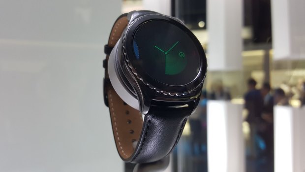 The Gear S2 Classic is styled after traditional watches.