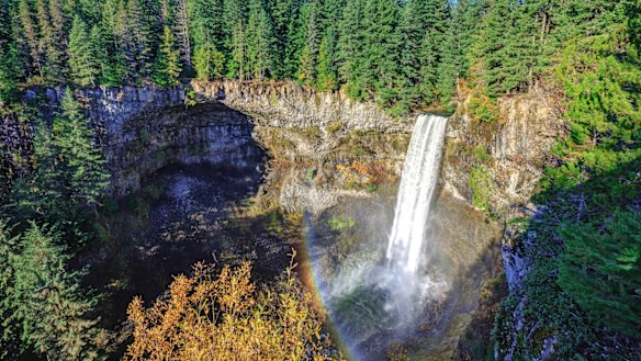 Brandywine Falls tumble 70 metres seemingly in a dreamy slow-motion. 
