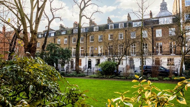 Brompton Square, Knightsbridge, London.