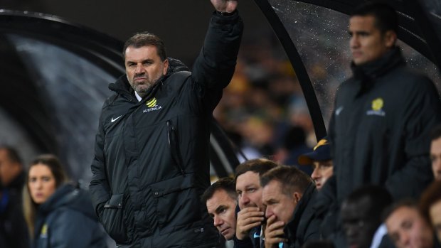 Ange with a plan: Socceroos coach sticks to his attacking philosophy.