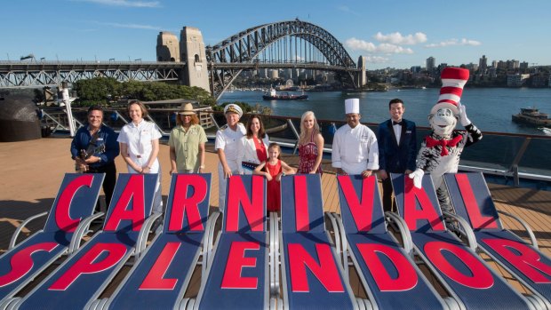 Carnival Splendor is to arrive in Sydney in December 2019.
