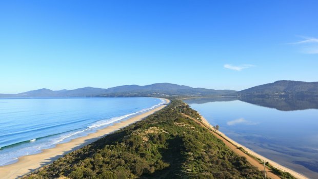 Though it's just a short boat ride away from Hobart, Bruny Island is one of Australia's most pristine islands.