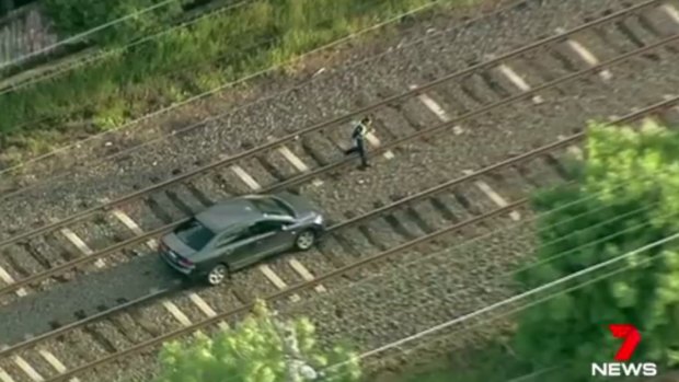 A car was stuck on the tracks, causing major delays to Hurstbridge line.