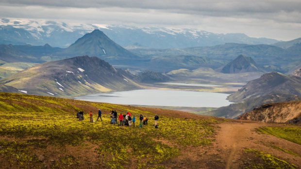 Hiking Laugavegur, Iceland: A hot, steamy hike in a cold country